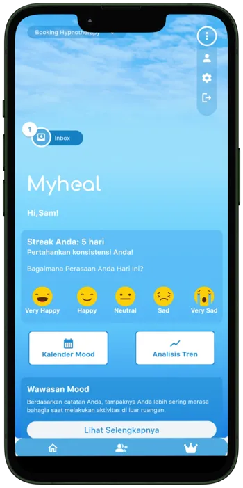 Myheal App - Pendamping Pemulihan Emosional